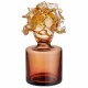 KOSTA BODA sculptuur MINO amber glas H 26cm