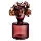 KOSTA BODA sculptuur MINO pruimenrood glas H 26cm