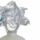 KOSTA BODA sculptuur MINO ice grey glas H 23cm