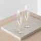 ORREFORS CRYSTAL Champagneglas INTERMEZZO Gold 26cl 2 stuks