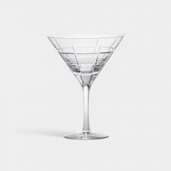 ORREFORS CRYSTAL Martini glas STREET 2 stuks