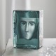 KOSTA BODA sculptuur AZUR FROST petrol LIMITED EDITION H 15cm