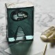 KOSTA BODA sculptuur AZUR STAIRS petrol LIMITED EDITION H 15cm