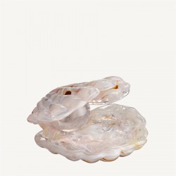 KOSTA BODA sculpture MOTHER OF PEARL zandkleur