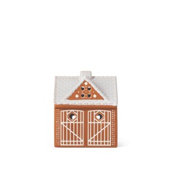 KAHLER waxinelicht URBANIA GINGERBREAD STABLE Lighthouse H 11,5cm