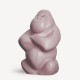 KOSTA BODA sculptuur GABBA GABBA HEY Powder Pink H 30,5cm