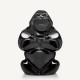 KOSTA BODA sculptuur GABBA GABBA HEY Black H 30,5cm