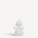 KOSTA BODA sculptuur GABBA GABBA HEY Cloudy White H 12cm