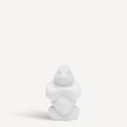 KOSTA BODA sculptuur GABBA GABBA HEY Cloudy White H 12cm